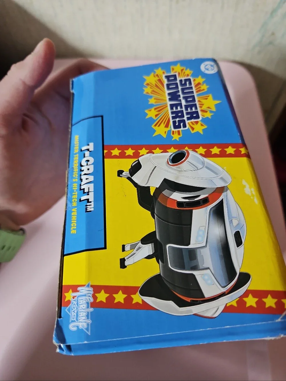 McFarlane Toys - DC Super Powers T-Craft Mr. Terrific's Hi-Tech Vehicle: NEW